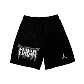 Jordan Black and White Shorts