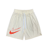 Pantaloncini Nike Beige Rossi