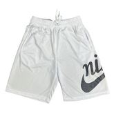 Pantalones cortos Nike SB blancos y negros