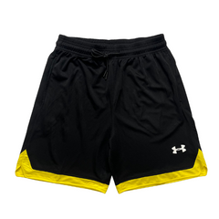 Pantaloncini neri e gialli Under Armour