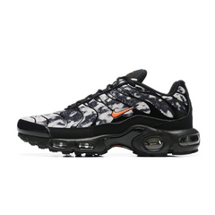 Tênis Nike Air Max Plus TN Branco, Preto e Cinza - VENI Futebol