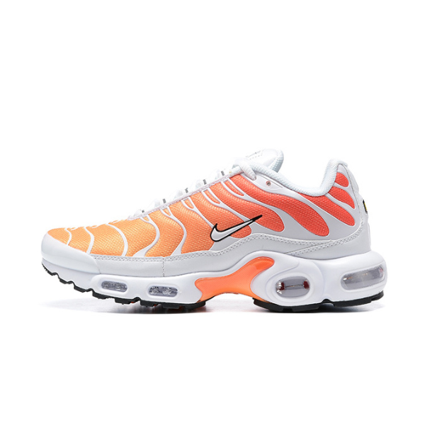 Tênis Nike Air Max Plus TN Branco e Laranja - VENI Futebol