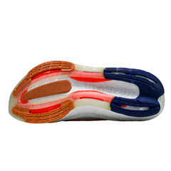 Scarpe da corsa Adidas Ultraboost Light bianche, blu e arancioni