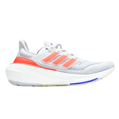 Zapatillas de running Adidas Ultraboost Light en blanco y naranja