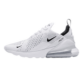 Scarpe casual Nike Air Max 270 React bianche e nere