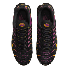 Scarpe casual Nike Air Max Plus TN nere e oro universitario