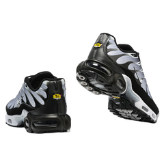 Zapatillas casuales Nike Air Max Plus TN blancas, plateadas y negras