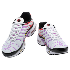 Zapatillas casuales Nike Air Max Plus TN blancas, rojas y moradas