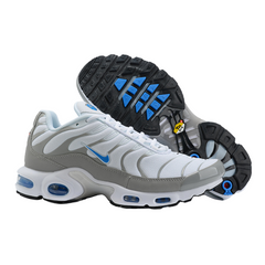 Scarpe casual Nike Air Max Plus TN bianche grigie blu