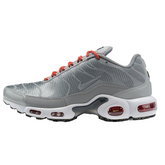 Nike Air Max Plus TN Gray and Red Casual Shoes