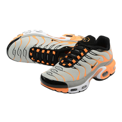 Scarpe casual Nike Air Max Plus TN grigie e arancioni