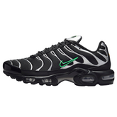 Nike Air Max Plus TN Zapatillas casuales negras, plateadas y verdes