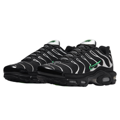 Nike Air Max Plus TN Zapatillas casuales negras, plateadas y verdes