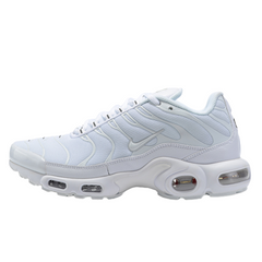 Nike Air Max Plus TN Triple White Casual Shoes