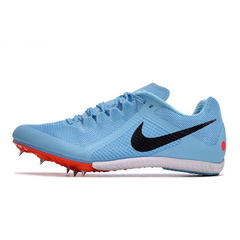 Zapatillas de running con clavos Nike Rival M10 azul claro
