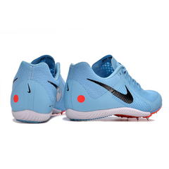 Zapatillas de running con clavos Nike Rival M10 azul claro