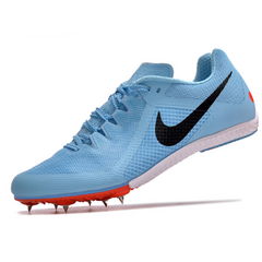 Zapatillas de running con clavos Nike Rival M10 azul claro