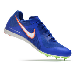 Zapatillas de clavos Nike Rival M10 azules para correr