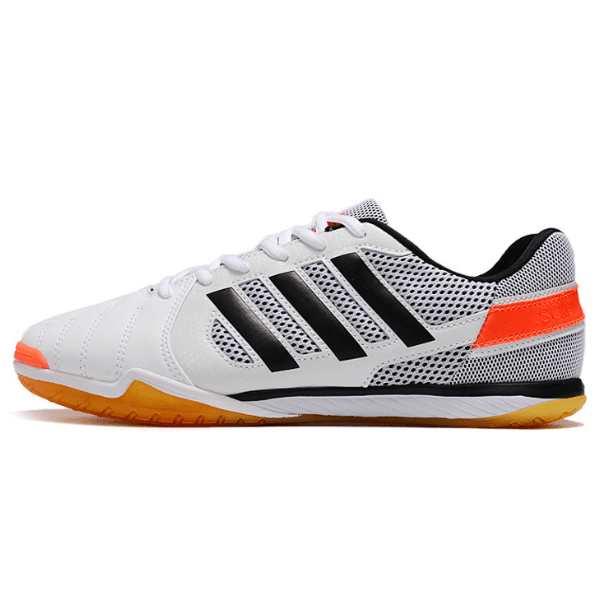 Chuteira Futsal Adidas Top Sala IC Branco e Preto - VN Esportes