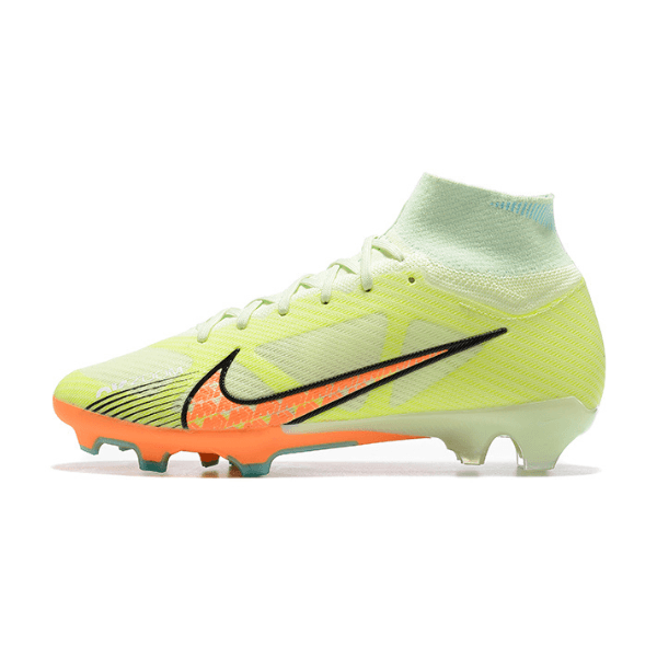 Chuteira Campo Nike Zoom Mercurial Superfly 9 Elite FG Amarela e Laranja - VN Esportes
