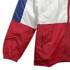 Corta Vento Nike Branco e Vermelho - VN Esportes