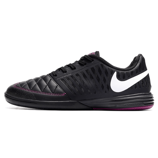 Chuteira Futsal Nike Lunar Gato II IC Preta e Rosa - VN Esportes