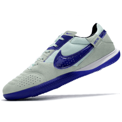 Chuteira Futsal Nike Streetgato IC Branco e Azul - VN Esportes