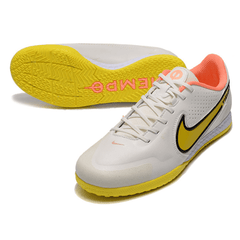 Chuteira Nike Tiempo 9 Legend IC Branca - VN Esportes