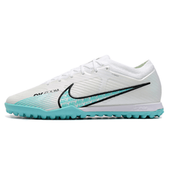 Chuteira Nike Zoom Mercurial Vapor 15 Elite TF Branca e Azul - VN Esportes