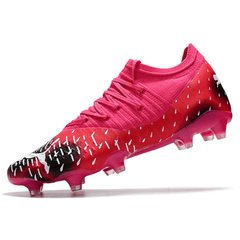 Chuteira Puma Future Z 1.3 FG Rosa e Vermelho - VN Esportes