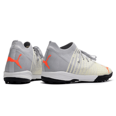 Chuteira Puma Future Z 1.3 TF Branca e Cinza - VN Esportes