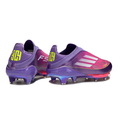 Adidas F50+ Elite Laceless Purple Lamine Yamal Pack Firm Ground FG Football Boot