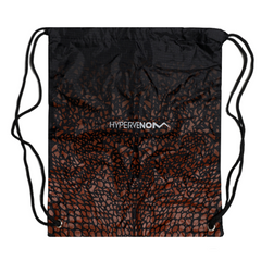 Borsa da calcio Nike Hypervenom nera e arancione