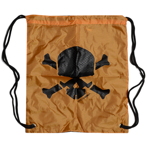 Bolsa para botas Nike Hypervenom negra y naranja