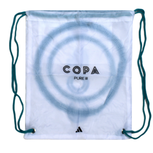 Adidas Copa Pure III White and Blue Boot Bag