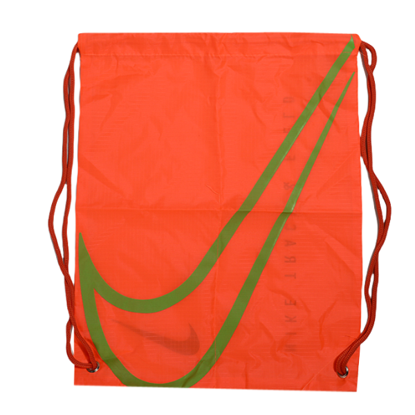 Nike Orange and Green Boot Bag