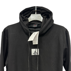 Felpa con cappuccio nera Jordan 