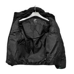 Chaqueta acolchada Nike negra y gris