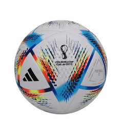 Balón de fútbol Adidas Al Rihla para la fase de grupos de la Copa Mundial de la FIFA 2022.