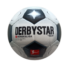 Pallone da calcio bianco e nero Derbystar Brillant APS Bundesliga 22-23