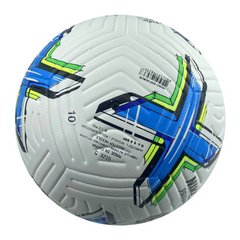 Pallone da calcio Nike Flight Premier League 22 23 bianco blu e verde