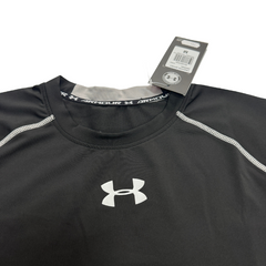 Maglietta a maniche lunghe nera Under Armour