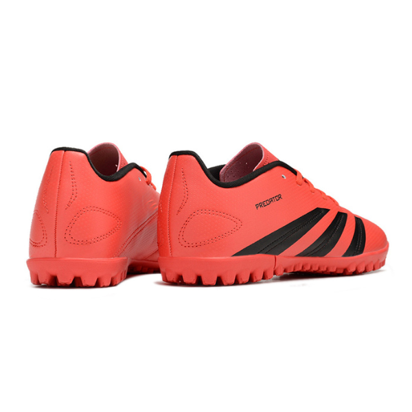 Chuteira Society Adidas Predator 30 Club TF Vermelha e Preta - VENI Futebol