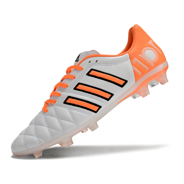 Chuteira Campo Adidas Adipure 11Pro Branca e Laranja - VENI Futebol