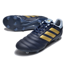 Chuteira Campo Adidas Copa Icon.1 FG Azul e Dourada - VENI Futebol