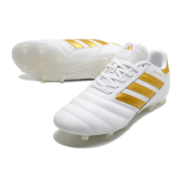Chuteira Campo Adidas Copa Icon.1 FG Branca e Amarela - VENI Futebol