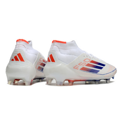 Scarpa da calcio Adidas F50 Elite Mid Cut Advancement Pack nera e gialla per terreni compatti FG