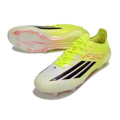 Adidas F50 Elite Black and Yellow Firm Ground FG Football Boot