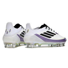 Scarpa da calcio per bambini Adidas F50 Elite Stellar Pack con tacchetti misti, nera e rossa