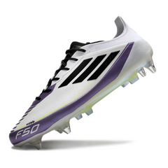 Scarpa da calcio per bambini Adidas F50 Elite Stellar Pack con tacchetti misti, nera e rossa